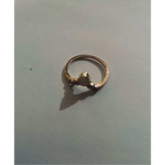 Gold white OPAL BOHO RING - Picture 3 of 5